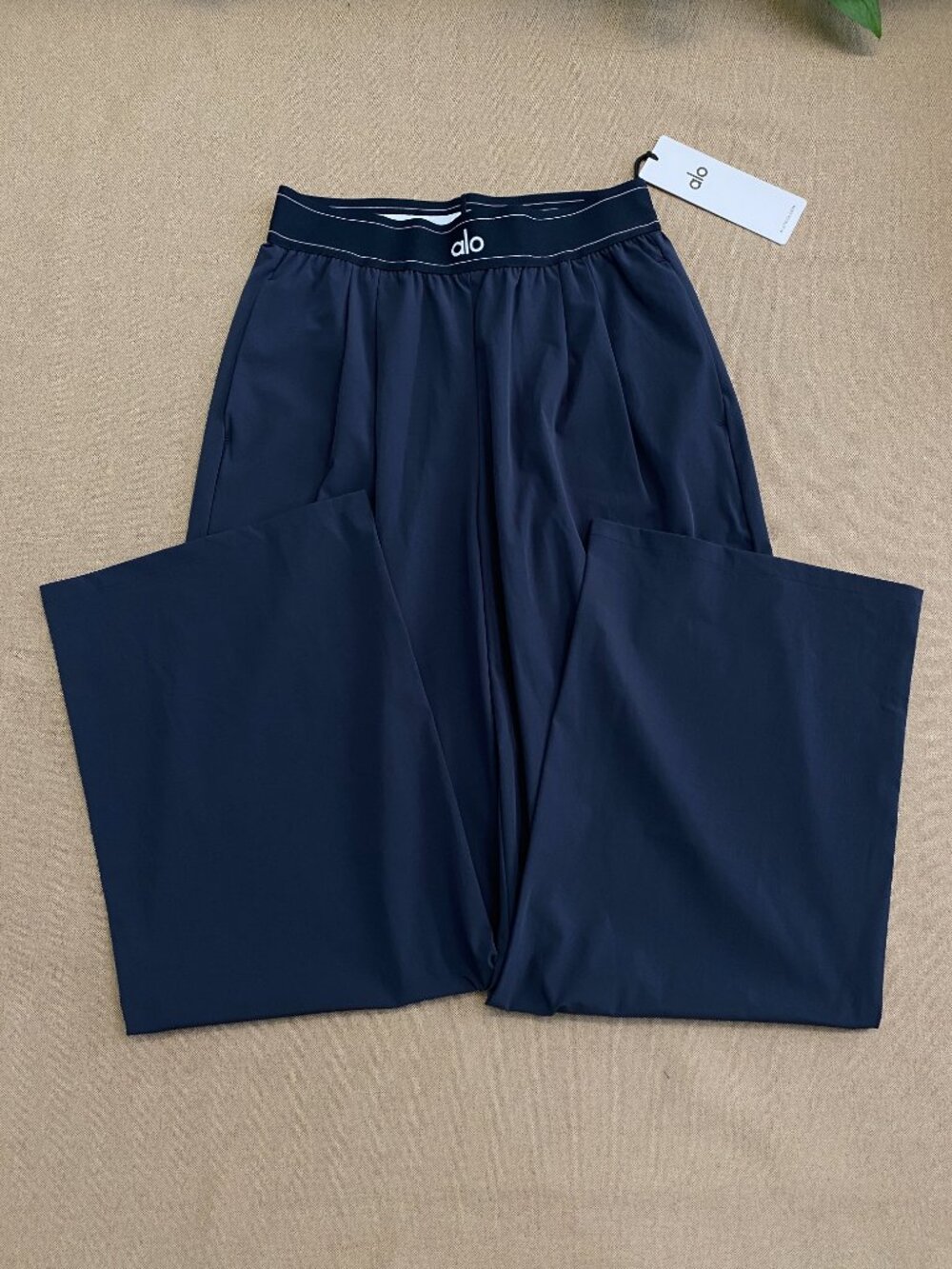 Navy Blue🚁Regular30” Inseam ALO Yoga Suit Up Trouser Straight&Wide Versatile - Picture 6 of 8